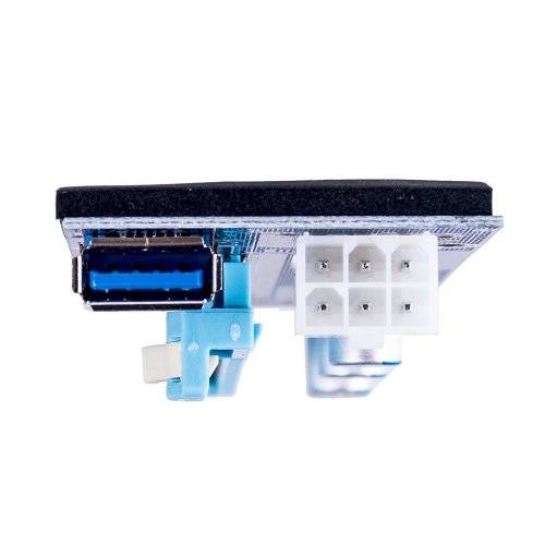 6 PACK V006C PCIe 6-Pin 16x to 1x Powered Riser Adapter Card for GPU Mining of Crypto Coins