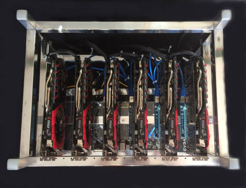 Complete 6x GPU Mining Rig for mining Ethereum/Zcash/Monero/Bitcoin Gold/etc