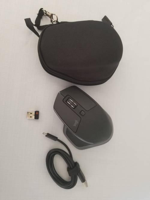 Logitech MX Master 2S Wireless Mouse + Hard Travel Case