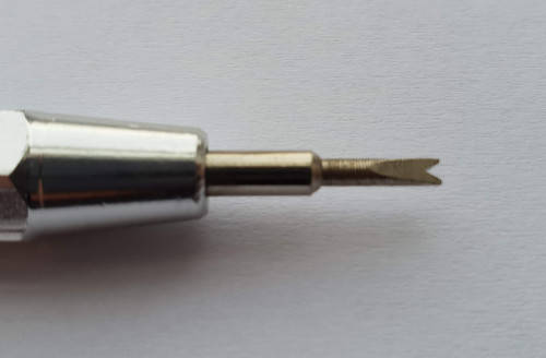 Spring Bar Tool Silver for watch strap replacement
