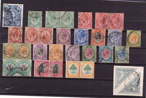 SA Union used stamps. Includes almost complete Kingsheads set. High catalogue value!
