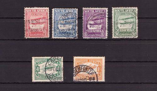 Used 1925 Airmail issue plus 1929 Airmail issue. High catalogue value!!!