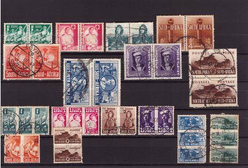 Used SA Union. Large and small war format. High catalogue value!!!!!