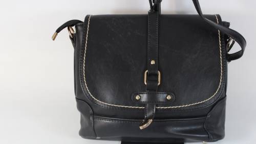 Black Satchel Bag- PU Leather-Greate versatilty,everyday bag