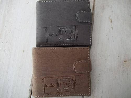 GENUINE LEATHER  MENS WALLET IN GREY, MANY COMPARTMENTS, CARD HOLDERS! GREAT