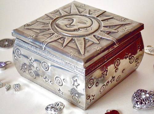 Sunshine Pewter Box