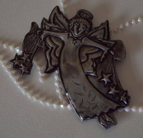 Fairy Angel Pewter Fridge Magnet