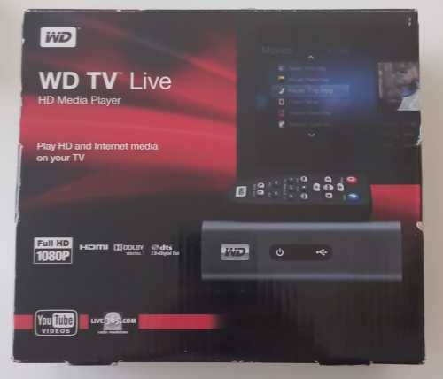 WD TV Live HD Media Player Play HD and Internet media