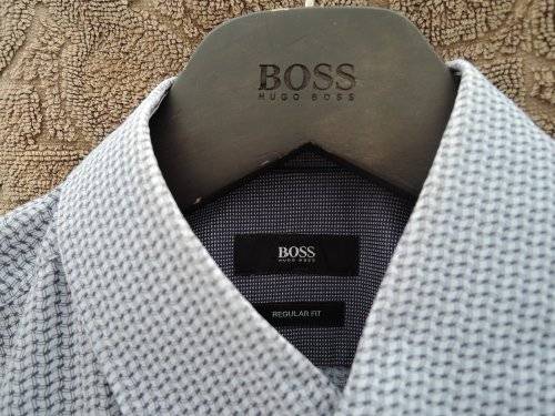 Hugo Boss: Black Label Button-up Long Sleeved (Regular Fit) Shirt