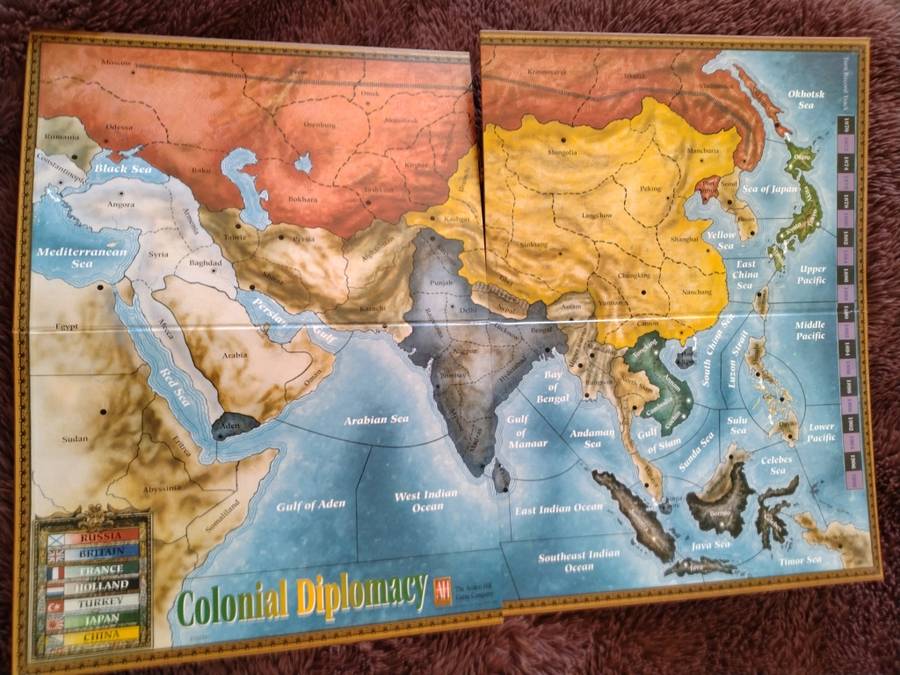 Colonial Diplomacy board game