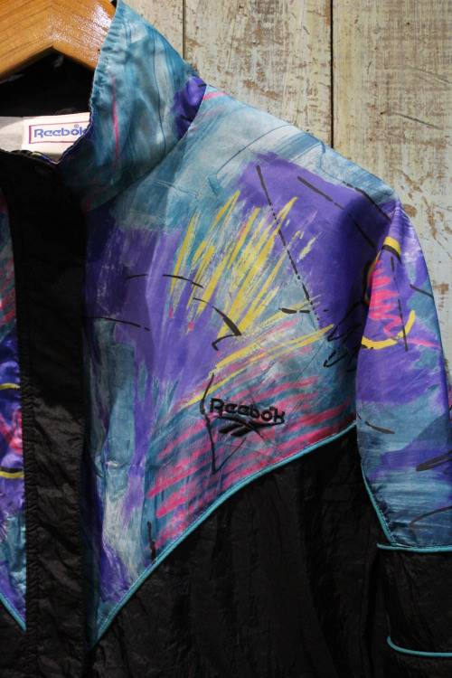 Vintage Reebok Color block jacket