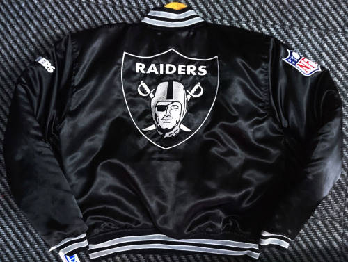 Raiders NFL Fan Bomber Jacket