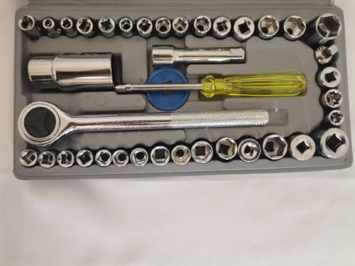 40pcs combination socket wrench set
