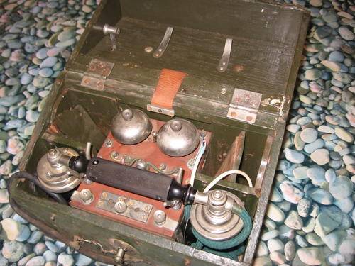 BRITISH ARMY FIELD TELEPHONE Ã¢ÂÂ BOER WAR