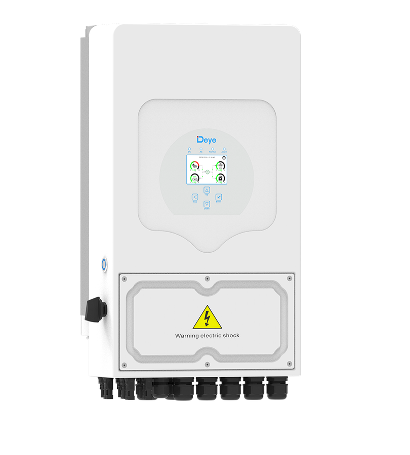 DEYE - 3.6KW SINGLE PHASE HYBRID INVERTER - VOC - 500V BATTERY - 48V CT&WIFI INCL