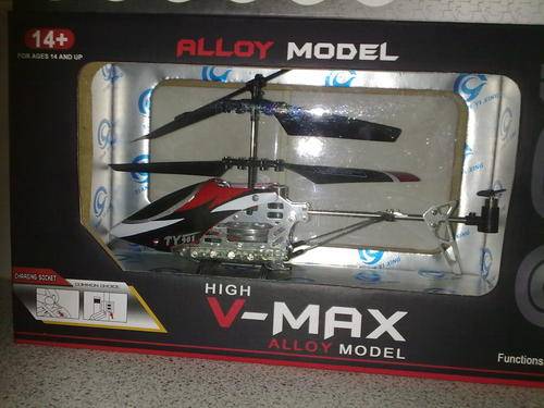 AWESOME !!! 21cm 3 channel Helicopter - Metal Frame with Night Lights (postage only R35)