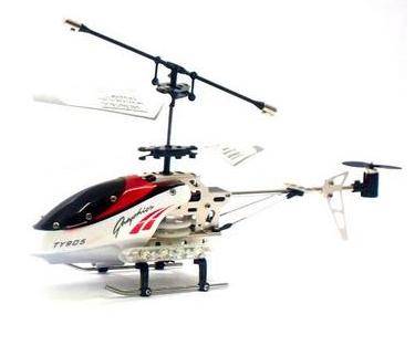 ***TY905(includes wall charger & blades)*** 21cm 3.5CH SWIFT ALLOY HELI with built in GYRO - 2 speed