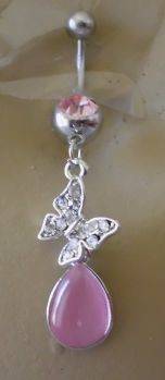 PRETTY BUTTERFLY BELLYRING