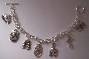 ARMOR OF GOD CHARM BRACELET