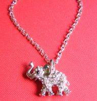 NECKLACE WITH ELEPHANT PENDANT