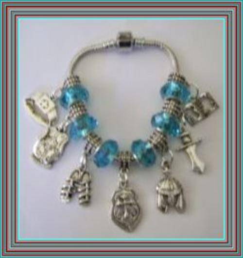 ARMOR OF GOD CHARM BRACELET