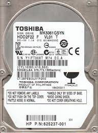 TOSHIBA (MK5061GSYN) 500GB 7200 2.5" SATA 3.0Gb/s Internal Notebook Hard Drive - Bare Dr