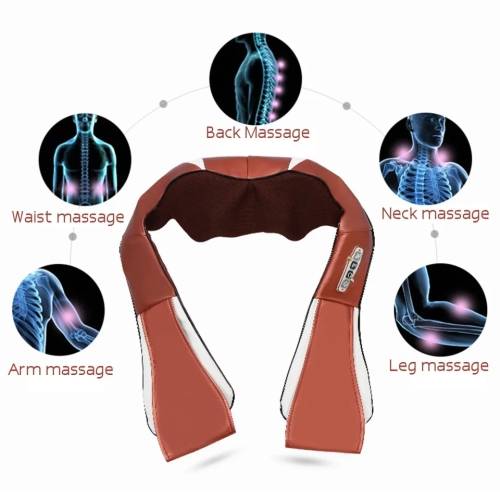 Body Massager Infrared Heating Therapy Kneading Body Cervical Tuina Relaxation Health