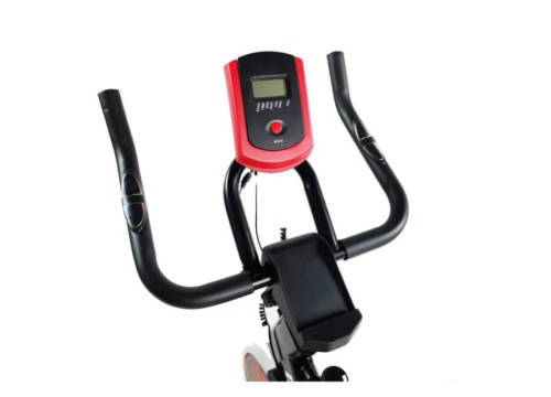 Exercise Bike Indoor Cycling Bike with Quieter System Stationary Bike with Comfortable Seat Cushion