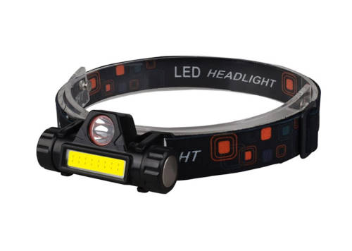 Magnetic LED Headlamp with USB Rechargeable COB Headlight
