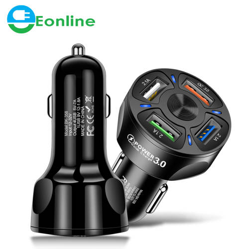 4 Ports CAR USB Fast Charger