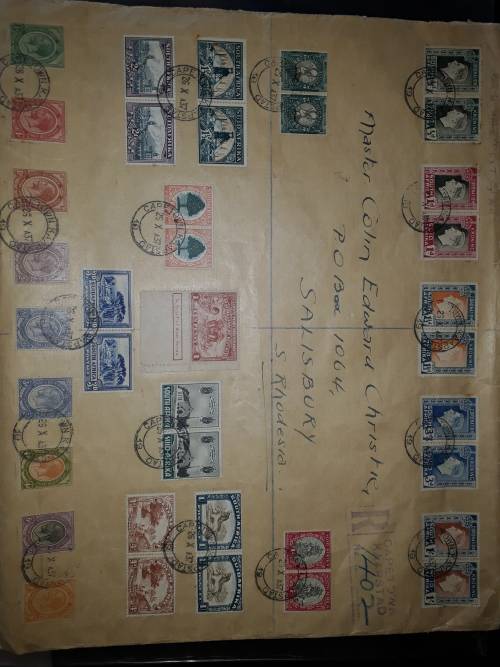 Union of south africa envelopes
