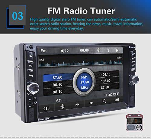 7652D - Car MP5 7 inch Player