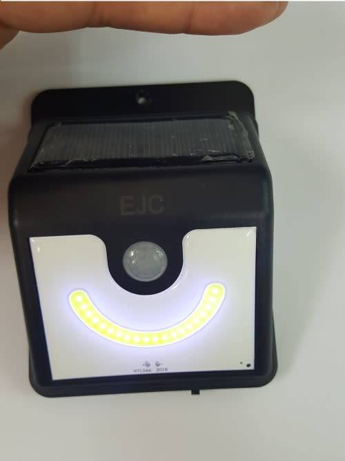 Solar Smile Outdoor Light - LED Motion Sense Outdoor Light Super Bright Outdoor Light
