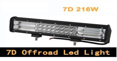 216W 48 x 24 LED Bar Light - Hight Brightness New Design 216W 6000K LED Bar Light
