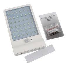 36 LED Waterproof  Outdoor Solar Powered PIR Motion Sensor Security Light
