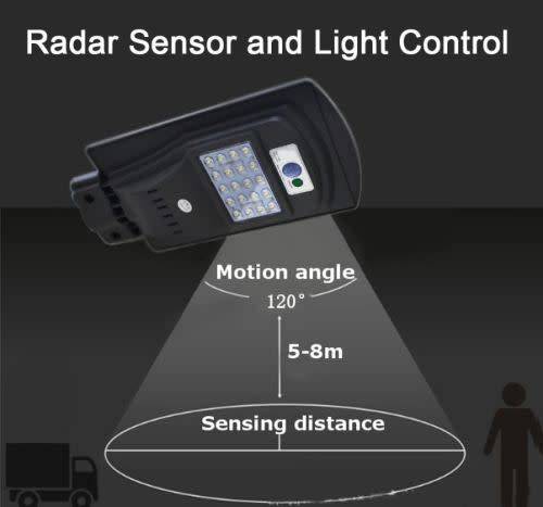 Solar 20W 20 LED Street Lamp