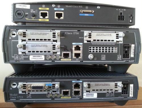 3 x CISCO ROUTERS