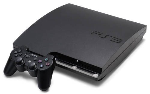 PS3 with one Game + Movies
