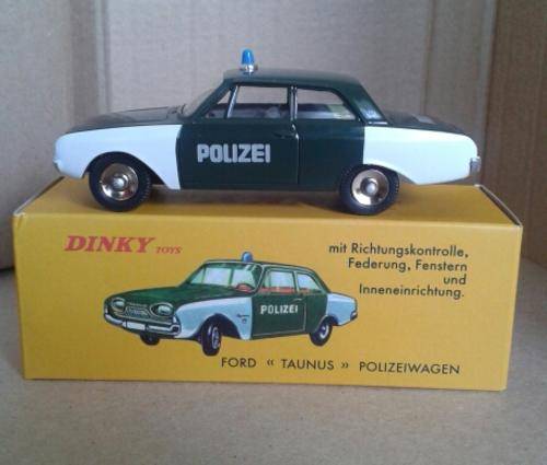 Dinky Toys by Atlas : FORD TAUNUS 'POLIZEIWAGEN'   #551  mint boxed