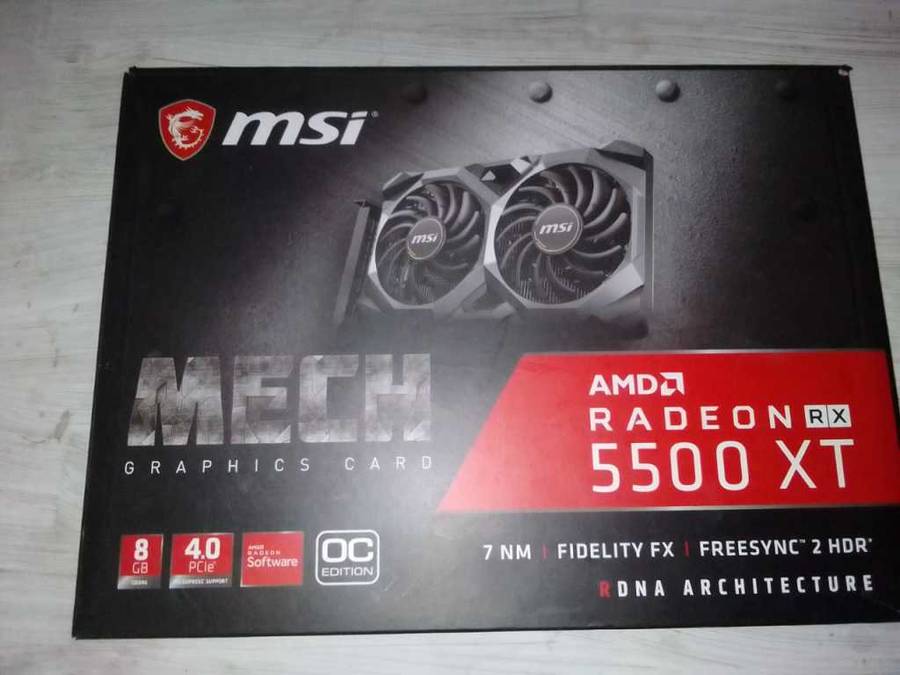 MSI RX5500XT