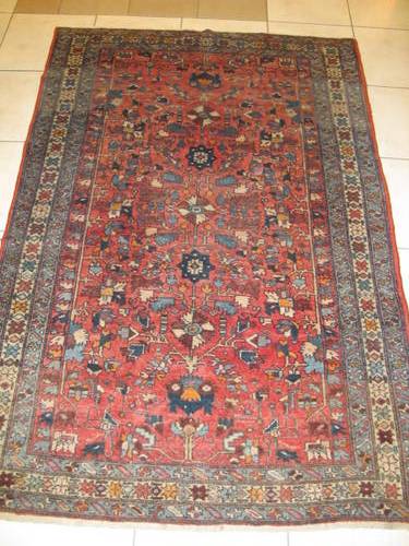 PERSIAN CARPET   VINTAGE  -HAMADAN-
