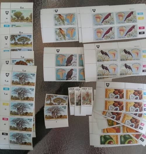 Venda Control blocks and Stamps