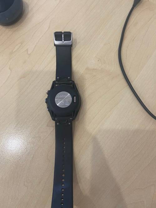 Garmin Approach S60 Golf Watch - Black with Black Silicone Band