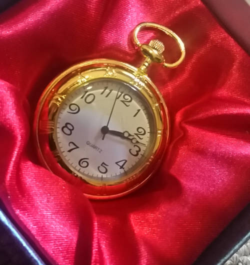 Collector's Pocket Watch ( Quartz)