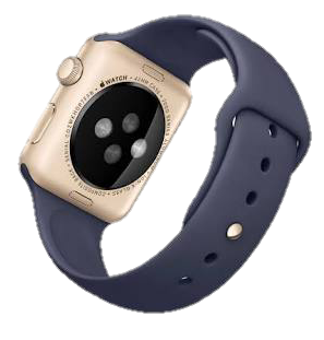 Apple Smart Watch Series 2 38mm Gold Aluminium Case/Midnight Blue Sport Band