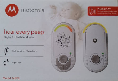 Late Listing!! Motorola Digital Baby Monitor (MBP8)