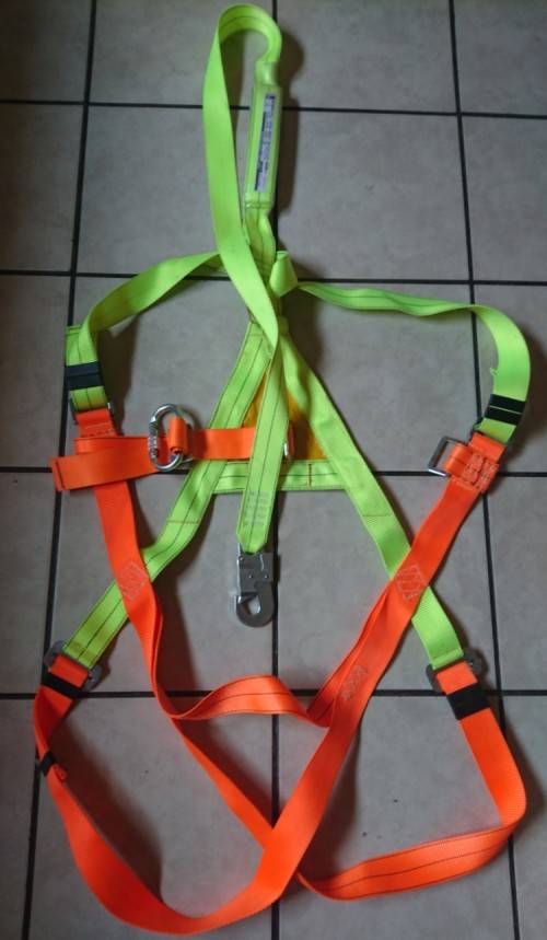 Full Body Harness with Single and double Arrest Lanyard