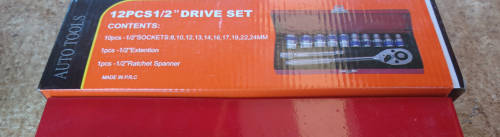 1/2" 12piece Drive Set (CR-V)