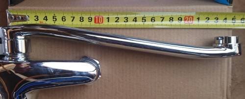 Wall Mounted Kitchen Mixer Sink Tap/Faucets (High Quality - Polished Chrome)