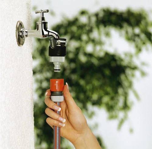 Gardena 15-20mm Multipurpose Round Tap Hose Connector
